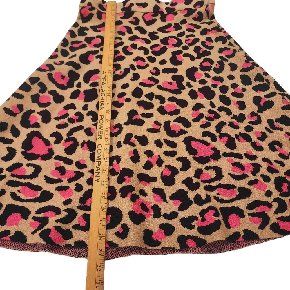 NWT Est 1946 Leopard Print Multicolor A Line Skirt Womens Large Viscose Blend - Picture 7 of 11